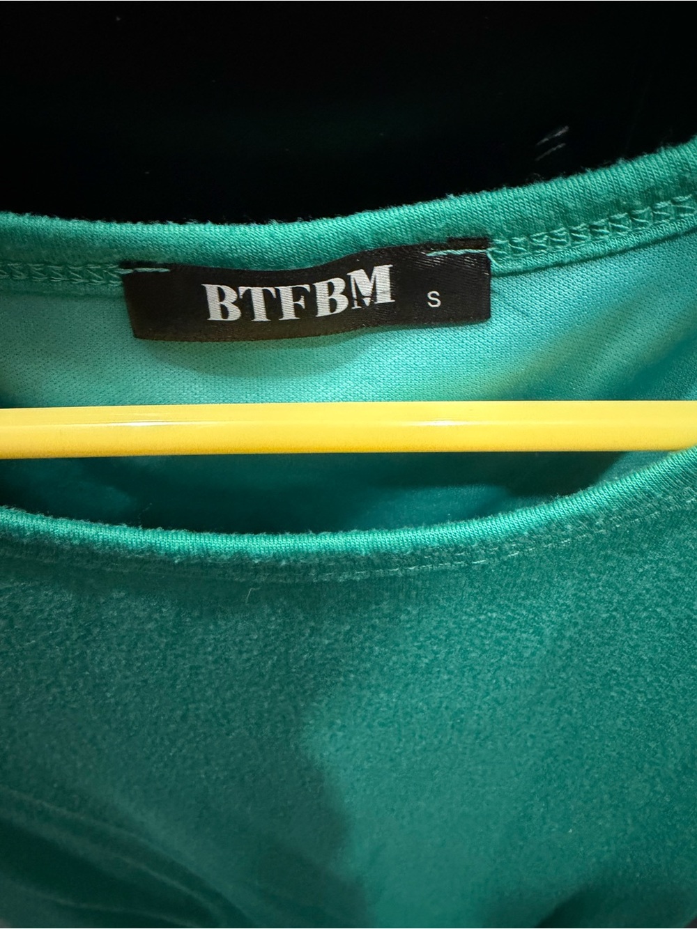 BTFBM Teal Sleeveless Women's Dress - Picture 3 of 3